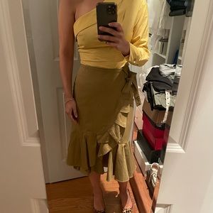 Target who what wear ruffle skirt